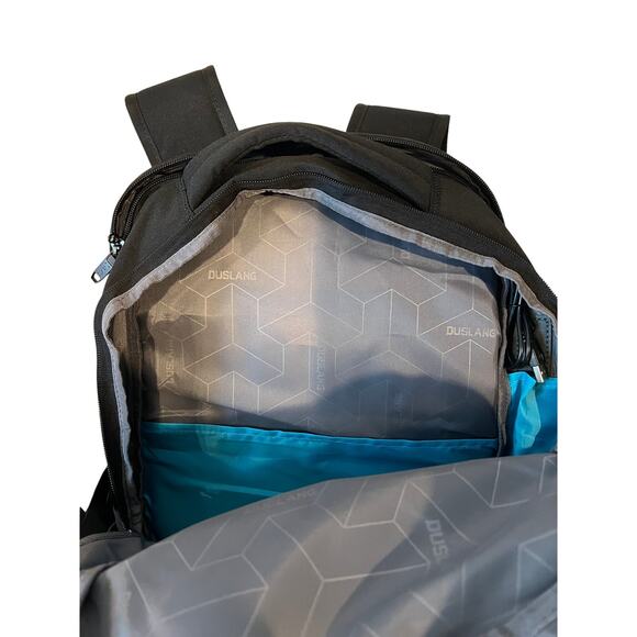 Duslang Padded Computer Black Backpack - Picture 5 of 6